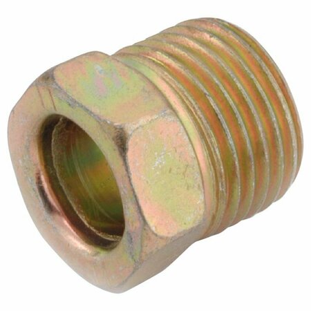 ANDERSON METALS 1/4 in. Female Flare in. Brass Inverted Flare Nut 54340-04AH